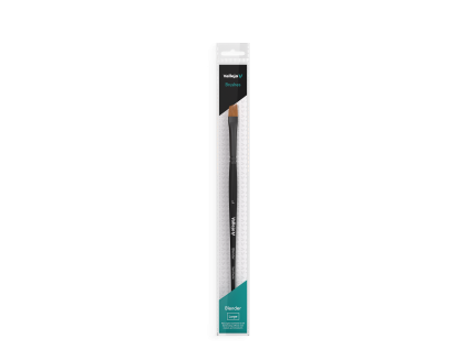 Vallejo Blender Flat Angled Synthetic Brush - Large