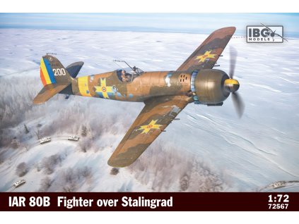 1/72 IAR.80B Romanian Fighter Over Stalingrad