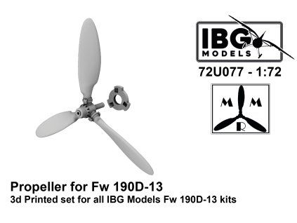 1/72 Propeller for Fw 190D-13