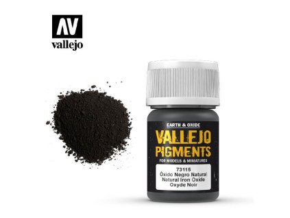 22821 vallejo pigment natural iron oxide 73115