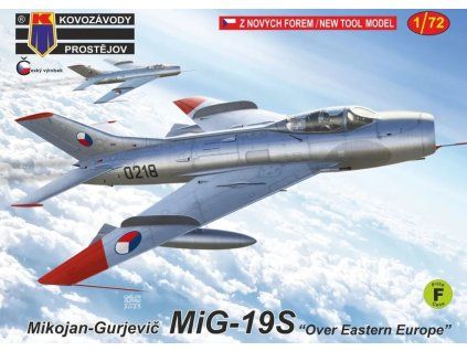 1/72 MiG-19S "Over Eastern Europe" - KPM0496 Kovozávody