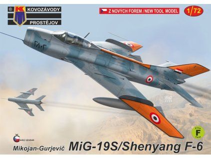 1/72 MiG-19S/Shenyang F-6 - KPM0497 Kovozávody