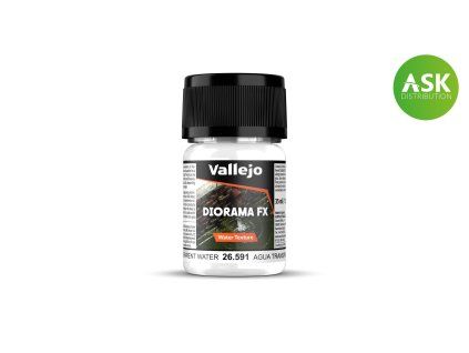 Vallejo Diorama FX 26591 Transparent Water Texture (35 ml)
