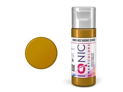 IONIC Bubonic Ochre - smart acrylic color (20 ml)