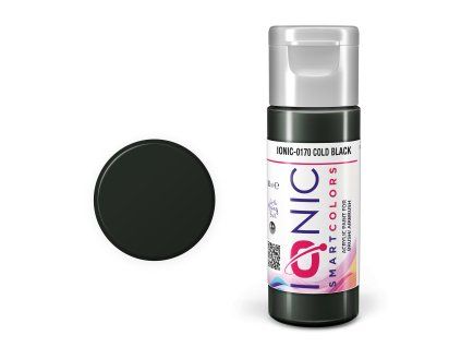 IONIC Cold Black - smart acrylic color (20 ml)