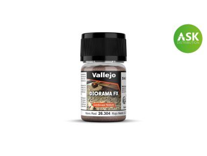Vallejo Diorama FX 26304 Mars Red Landscape Textures (35 ml)