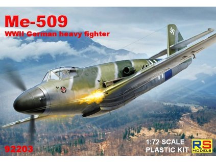 1/72 Messerschmitt 509 - 4 decal v. for Luftwaffe