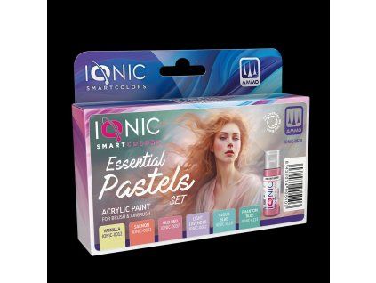 IONIC Essential Pastels Set - 6 Ionic Smart acrylic colors