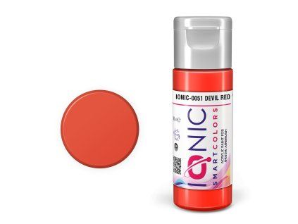 IONIC Devil Red - smart acrylic color (20 ml)