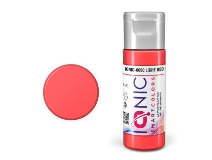 IONIC Light Red - smart acrylic color (20 ml)