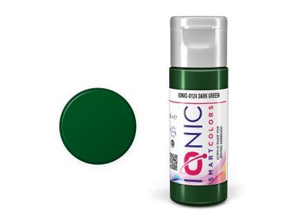 IONIC Dark Green - smart acrylic color (20 ml)