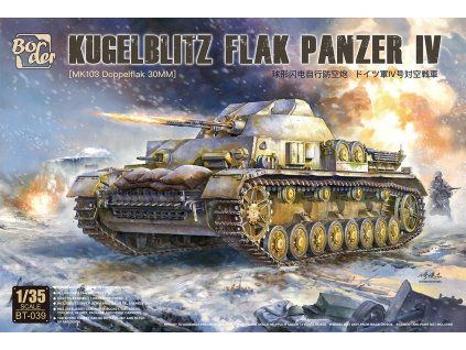 1/35 Kugelblitz Flak Panzer IV (MK103 Doppelflak 30mm) - Border Model