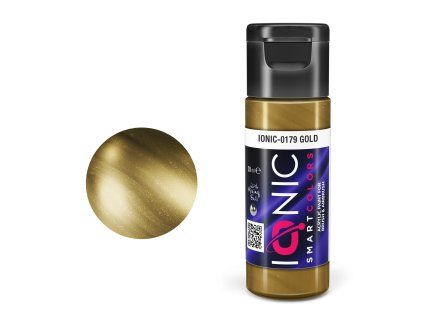 IONIC Gold - smart acrylic color (20 ml)