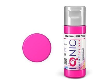 IONIC Laser Pink - smart acrylic color (20 ml)