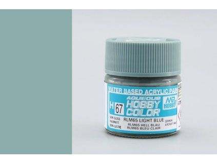 Aqueous Hobby Colors (10 ml) RLM65 Light Blue