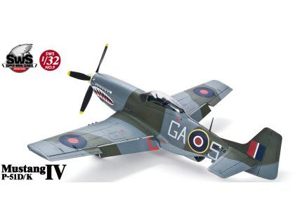 1/32 North American P-51 D/K Mustang IV
