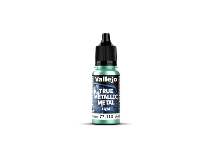 Vallejo True Metallic Metal 77113 Beetle Green Light (18 ml)