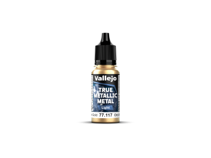 Vallejo True Metallic Metal 77117 Arcane Gold Light (18 ml)