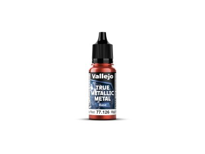 Vallejo True Metallic Metal 77126 (Base) Ruby Red (18ml)