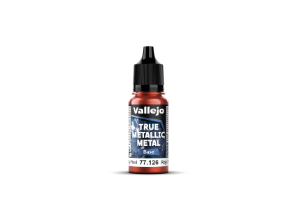 Vallejo True Metallic Metal 77126 Ruby Red Base (18 ml)