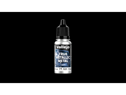 Vallejo True Metallic Metal 77101 Sterling Silver Light (18 ml)