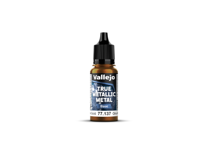 Vallejo True Metallic Metal 77137 Arcane Gold Base (18 ml)