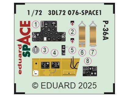 P-36A SPACE 1/72 recommended for ARMA HOBBY