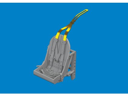 Spitfire Mk.I/II/V metal seat w/ integral belts PRINT 1/72 recommended for IBG