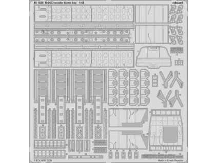 1/48 B-26C Invader bomb bay for ICM kit - Eduard 1