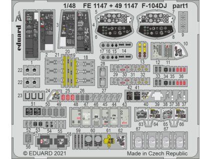 1/48 F-104DJ for KINETIC kit