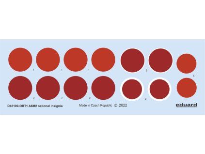 A6M2 national insignia 1/48 recommended for EDUARD