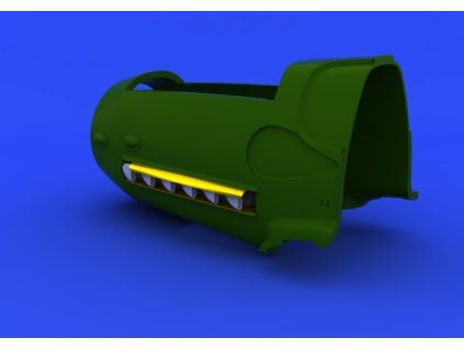 Bf 109G exhaust stacks 1/48 recommended for EDUARD