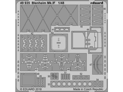 1/48 Blenheim Mk.IF for AIRFIX kit