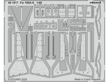 1/48 Fw 190A-6  for EDUARD kit