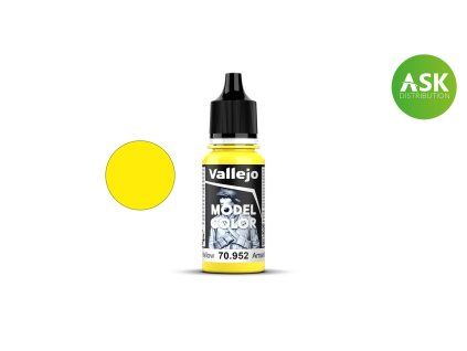Vallejo Model Color 70952 Lemon Yellow Matt (18 ml)
