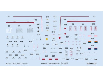 A6M2 stencils 1/48 recommended for EDUARD