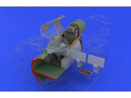 MiG-21MF interior late 1/48 recommended for EDUARD