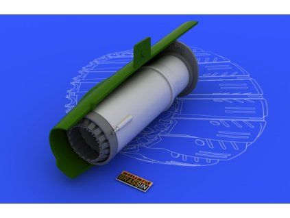MiG-21BIS exhaust nozzle 1/48 recommended for EDUARD