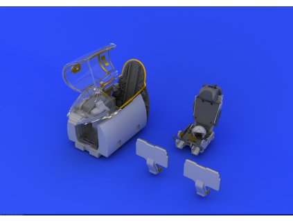 1/48 MiG-21PFM interior – grey for EDUARD kit