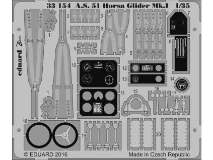 1/35 A.S. 51 Horsa Glider Mk.I for BRONCO MODELS kit