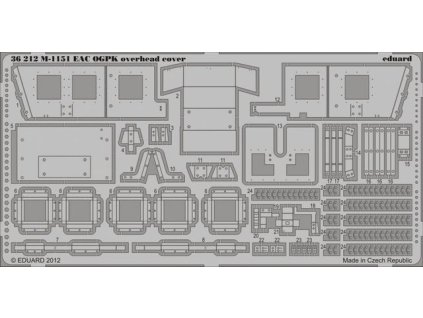 1/35 M-1151 EAC OGPK overhead cover for ACADEMY kit