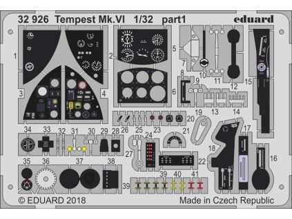 1/32 Tempest Mk.VI for SPECIAL HOBBY kit