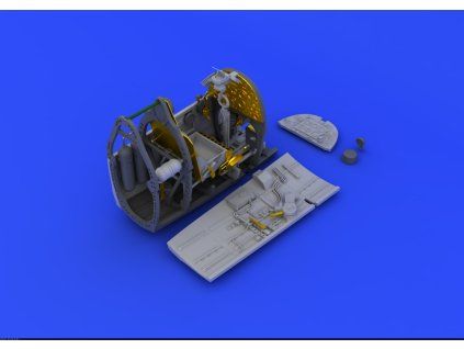Spitfire Mk.VIII cockpit 1/48 recommended for EDUARD