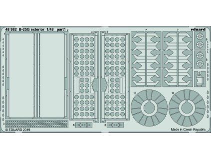 1/48 B-25G exterior for ITALERI kit