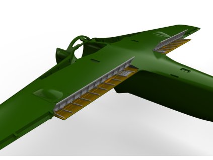 Fw 190A landing flaps PRINT 1/48 recommended for EDUARD