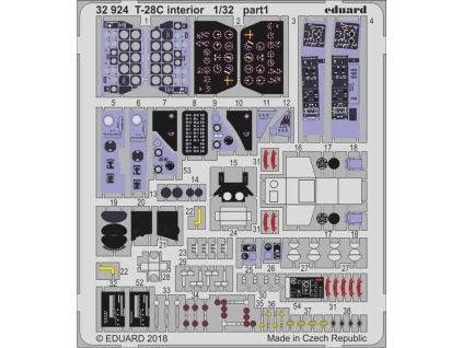 1/32 T-28C interior for KITTY HAWK kit