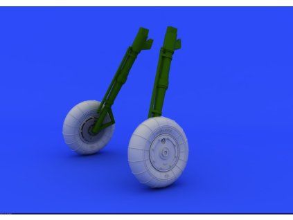 Bf 109G-10 wheels 1/48 recommended for EDUARD