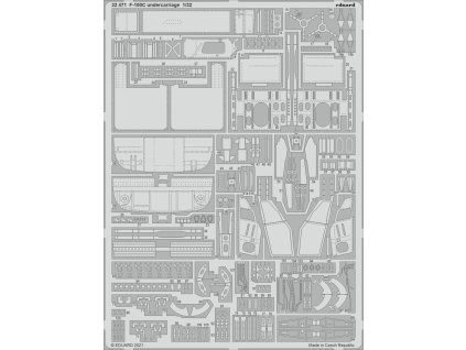 1/32 F-100C undercarriage for TRUMPETER kit