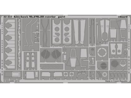 1/32 Kittyhawk Mk.I/Mk.III exterior for HASEGAWA kit