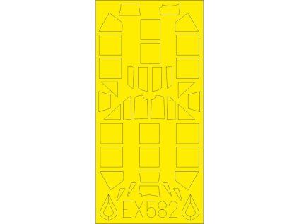 Bf 109G classic canopy TFace 1/48 recommended for EDUARD
